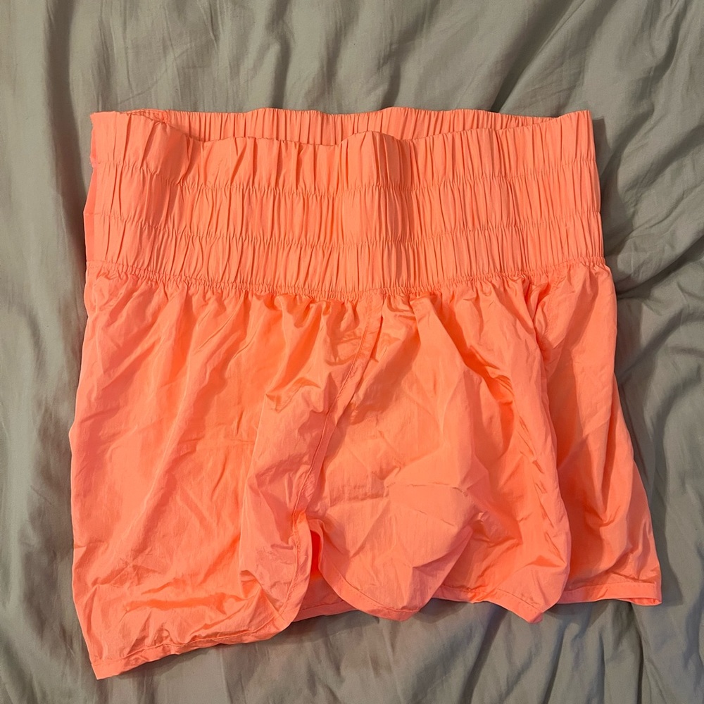 Coral free people movement shorts!